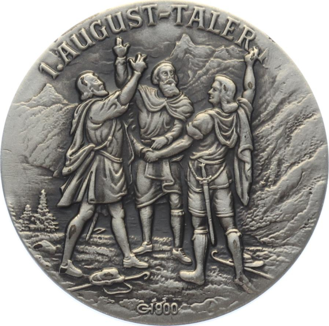 1. August-Taler 2020 - Aktivdienst der Schweizer Armee